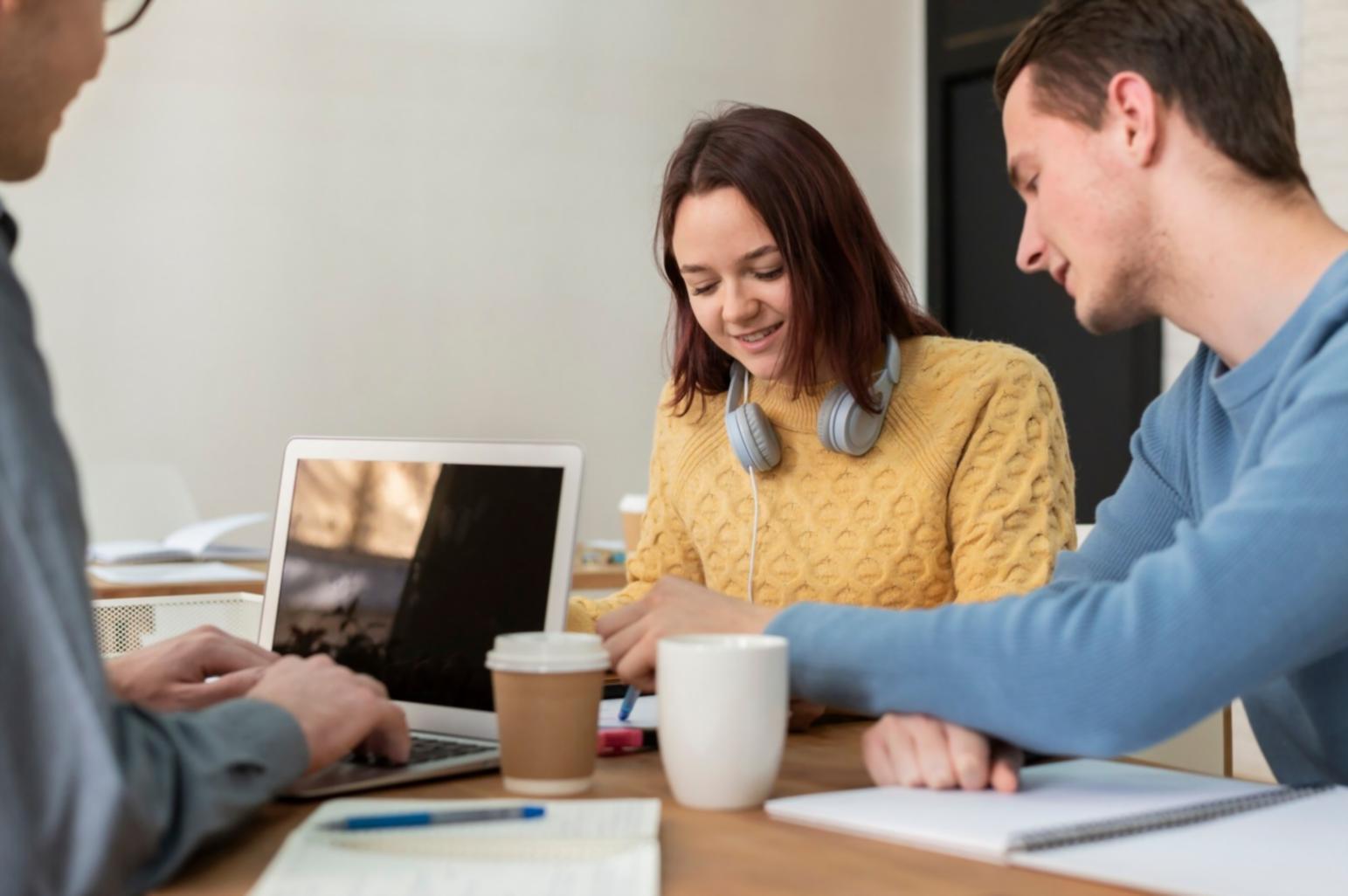 Sesión de planificación estratégica con el equipo